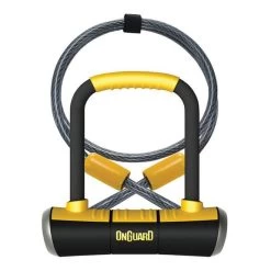 Antivol U Avec Câble Et Support OnGuard Pitbull Mini DT 8008 90 X 140 X 14 Mm