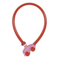 Vélo Équipement Magasin 5 Câble Antivol Abus My First Abus 1505 55 cm Rose Fille