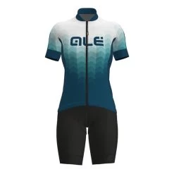 ALE Équipement Alé Arrow Limited Edition Solid Traguardo Bleu Blanc Femme