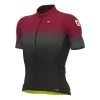 ALE Maillot Alé PRS Gradient Manche Courte Rouge Foncé Noir -Vélo Équipement Magasin ale l22144426 001