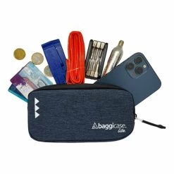 Étui Baggicase Lite Bleu Foncé -Vélo Équipement Magasin bgc bc lite navy 004