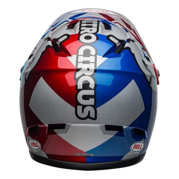 Casque Bell Sanction Bleu Argent Rouge 8 Casque Bell Sanction Bleu Argent Rouge – Image 6