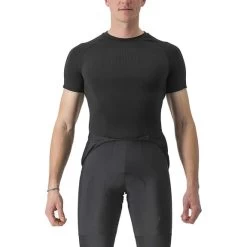 Maillot De Corps Castelli Core Seamless Manche Courte Noir