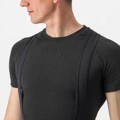 Maillot De Corps Castelli Core Seamless Manche Courte Noir -Vélo Équipement Magasin ca 4520575 010 006