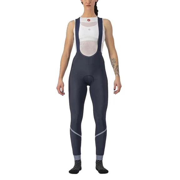 Cuissard Long Castelli Velocissima Drop Tail Bleu Foncé Argenté Réfléchissant Femme 3 Cuissard Long Castelli Velocissima Drop Tail Bleu Foncé Argenté Réfléchissant Femme