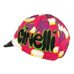 Casquette Cinelli Ana Benaroya Heart Rose Multicolore -Vélo Équipement Magasin ci heartcap 003