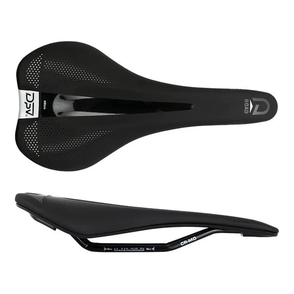 Selle DPV Atlantis Road Racing Noir Blanc 3 Selle DPV Atlantis Road Racing Noir Blanc