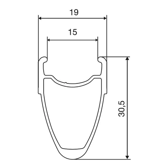 Roue Arrière Mavic Ellipse Noir 5 Roue Arrière Mavic Ellipse Noir – Image 3