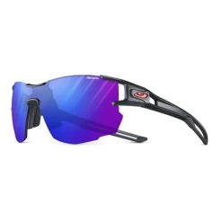 Lunettes Julbo Aerolite Noir Translucide Rouge Avec Verres REACTIV Photochromic Performance High Contrast Femme