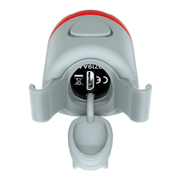 Lumière Arrière Knog Plug 10 Lumens Gris 5 Lumière Arrière Knog Plug 10 Lumens Gris – Image 3