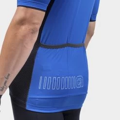 ALE Maillot Alé Color Block Manche Courte Bleu Clair -Vélo Équipement Magasin l14240219 7