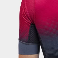 ALE Maillot Alé PRS Gradient Manche Courte Rouge Foncé Noir -Vélo Équipement Magasin l22144426 10