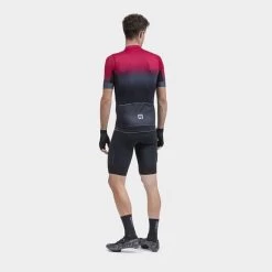 ALE Maillot Alé PRS Gradient Manche Courte Rouge Foncé Noir -Vélo Équipement Magasin l22144426 4