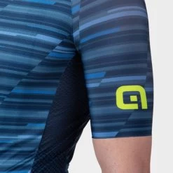 ALE Maillot Alé Solid Step Manche Courte Bleu -Vélo Équipement Magasin l22194402 step jersey uomo 6