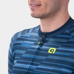 ALE Maillot Alé Solid Step Manche Courte Bleu -Vélo Équipement Magasin l22194402 step jersey uomo 7