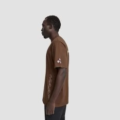 T-shirt MAAP League Manche Courte Marron 11 T-shirt MAAP League Manche Courte Marron -Vélo Équipement Magasin map mat078 oak 004