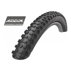 Pneu Schwalbe Hans Dampf 24x2.35 Performance TwinSkin Tubeless Ready Pliable Noir