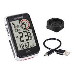 Compteur De Vélo Sigma ROX 2.0 Blanc