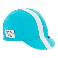 Casquette Santini UCI World Champion 2020 Bleu Clair -Vélo Équipement Magasin st re460cotworldac 003