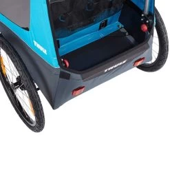 Remorque Thule Chariot Coaster 2 XT + Vélo + K Conduite Bleu Noir -Vélo Équipement Magasin th10101806 3