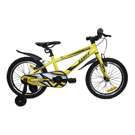 Vélo Enfant Umit 18" 180 Jaune 3 Vélo Enfant Umit 18" 180 Jaune