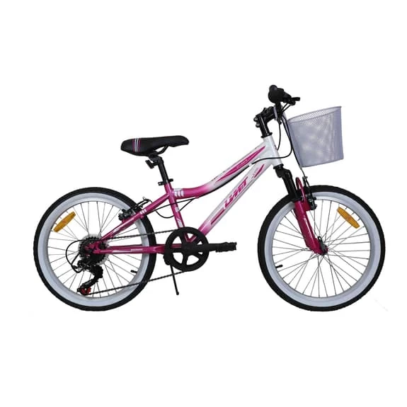 Vélo Enfant Umit 20" Rose Blanc 3 Vélo Enfant Umit 20" Rose Blanc