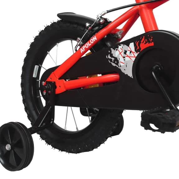 Vélo Enfant Umit Apolon 14" Rouge 4 Vélo Enfant Umit Apolon 14" Rouge – Image 2