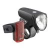 Set De Lumières AXA Greenline LED 15 USB Noir Rouge 1 Set De Lumières AXA Greenline LED 15 USB Noir Rouge -Vélo Équipement Magasin xa 712462 001